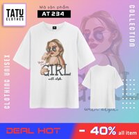 Áo thun in I am a Girl TaTu Clothes AT234