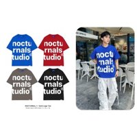 Áo Thun In Phồng NOCTURNAL Venti Logo Tee Cotton 100% Unisex Nam Nữ Form Rộng Tay Lỡ Local Brand