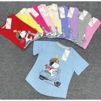 Áo THUN IN SẮC BÔNG TRẺ EM GIRLS CHO 2-13 TUỔI