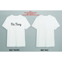 Áo Thun In Theo Yêu Cầu Chất Cotton 100% xịn