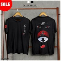 Áo Thun Itachi Sharingan - Áo thun Manga Hot Trend 2020 vải thun thoáng mát
