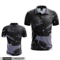 Áo Thun Jersey CA5001 - Đen / Xám Cho Cặp Đôi