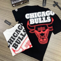 Áo thun Jordan ChicaGo BULLS Unisex Hoạ Tiết Form Nam Nữ Trending 2024 Vải 100% cotton 2 Chiều Đầy Đủ Tem tag