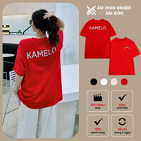 Áo Thun KAMELO Kim Tuyến Form Rộng Tay Lỡ Vải Cotton 100% , Thoáng Mát -KT2