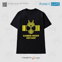 Áo thun Kamen Rider Logo V2 Black T-Shirt Collections ngắn tay