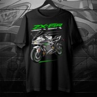 Áo thun Kawasaki Zx6R, Áo thun xe máy dành cho tay đua Ninja Zx-6R 2019-2023