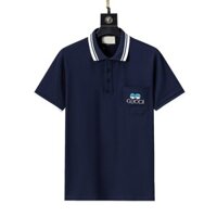 Áo thun khô nhanh Gucci7028 Nam Nữ Phong cách Hồng Kông thon gọn hơn