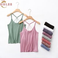 Áo Thun Không Tay Cổ Tròn Bằng Vải cotton Mỏng Phong Cách Hàn Quốc Dành Cho Nữ 2022