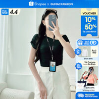 Áo thun kiểu cổ lệch thời trang GUMAC LATE0932