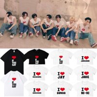 Áo thun Kpop enhypen If You Say enhypen Xo Untold _ Romance Tee Tops