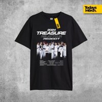 Áo thun Kpop Treasure Reboot Cotton 30 's Todays Merch