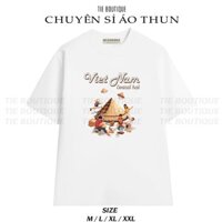 Áo thun LÀNG NGHỀ NÓN LÁ VIỆT NAM Áo Phông Unisex Đủ Size Basic Cực Xinh