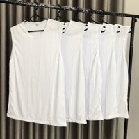 Áo Thun Lạnh 3 lỗ Màu Trắng - XXXL