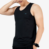 Áo thun lạnh ba lỗ cộc tay nam YOLO SPORT logo in nổi độc đáo