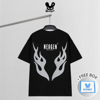 Áo Thun Lạnh Nam Nữ Cao Cấp Local Brand NEOGEN NT07  cotton 100%, 280 GSM form rộng tay lỡ unisexS-5XL