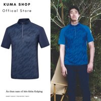 Áo thun lạnh thể thao nam Kolping siêu nhẹ, cổ kéo khoá tiện dụng