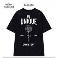 Áo thun lạnh unisex nam nữ cotton siêu sịn