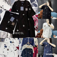 Áo Thun Lệ Vi Thêu Hình Túi Đáp Da Ba Màu Hot 2025