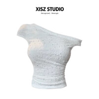 áo thun lệch vai sành điệu