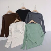 Áo thun lệch vai