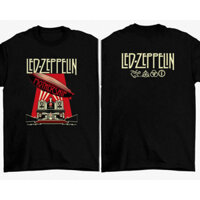 Áo thun Led Zeppelin cổ điển Vtg Phong cách Led Zeppelin Mothership Rock Band Áo thun