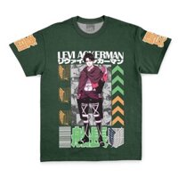 Áo thun Levi Ackerman V2 Attack on Titan Dạo Phố