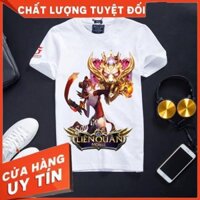 Áo thun liên quân mobile cổ tròn cotton - Violet pháo hoa