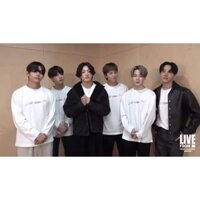 Áo thun Life goes on BTS dài tay xuất dư Hàn