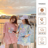 Áo Thun Loang Cá Heo Dáng Dài (Hàng Quảng Châu)