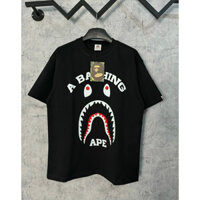 Áo thun local brand APE A BATHING 100% vải cotton 2 chiều dày dặn_hình in kĩ thuật số