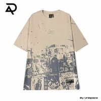 Áo thun Local Brand By Unispace kiểu HongKong thời trang unisex cho cả nam và nữa (Pass) Size XL Hàng CHÍNH HÃNG còn mới