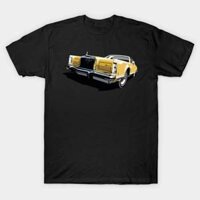 Áo thun [LOCAL BRAND] cotton oversize tay lỡ giá rẻ  1970s Lincoln Continental in gold TShirt 1