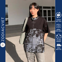 Áo Thun Local Brand Kiểu Hongkong - Áo Phông Chất Liệu 100% Cotton Co Giãn Tốt - Zodiac Việt