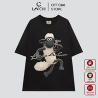 Áo Thun Local Brand Unisex SHAUN THE SHEEP Premium 100% Cotton LAVICHI - LC131