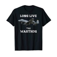 Áo thun Long Live the A10 Warthog-Áo sơ mi chiến đấu quân sự