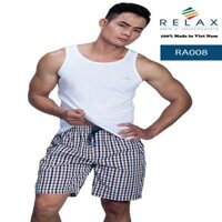 Áo thun lót Nam Relax - RA008 cotton 100% (Ba lỗ), size L - MUA 1 TẶNG 1