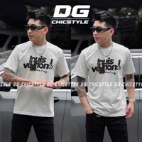 Áo Thun Louis Vuitton Bản Túi LV, Áo Thun LV Eo Vì Unisex Form Rộng Ovesize Chất Áo Cotton 250g Xịn