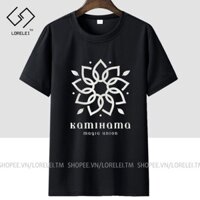 Áo thun Madoka Magica Kamihama Magia Union Logo (Black) ngắn tay