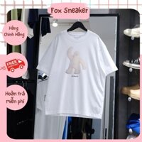 Áo Thun MarkGonzales Người Tuyết Trắng Kem Hàng Chính Hãng | Fox Sneaker