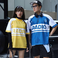 Áo Thun Mesh Radio Achang cổ tròn Nam Nữ form Boxy