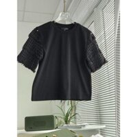 Áo Thun Mixxo Phối Ren Tay Lỡ
