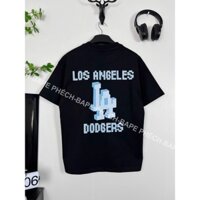 ÁO THUN MLB PIXEL LOGO FORM RỘNG NAM NỮ UNISEX VẢI COTTON HAI CHIỀU CAO CẤP 280GSM - BAPE PHẾCH