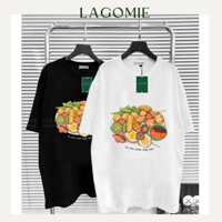 Áo Thun MÓN ĂN VIỆT NAM - CÁ VIÊN CHIÊN Cotton 100% Cao Cấp Unisex Nam Nữ Local Brand Form Rộng Tay Lỡ LAGOMIE