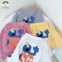 Áo thun mỏng hình Elmo siêu CUTE cho bé