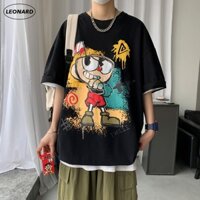 Áo Thun Mỏng Tay Ngắn Dáng Rộng Thời Trang Cho Nam Giới 8XL