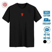 Áo thun MU quỷ đỏ Red Devil vải cotton 100% không xù lông - Áo phông nam nữ form rộng Gokis shop