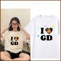 Áo thun mùa hè BH2 GD G-DRAGON KPOP tay ngắn Top Bigbang VIP người hâm mộ quà tặng HB2