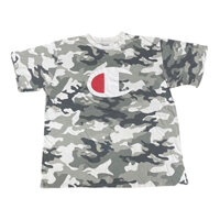 Áo Thun Mỹ 2hand Cực Phẩm Màu Camo CHAMPION Big Logo Size 2XL Siêu Hiếm