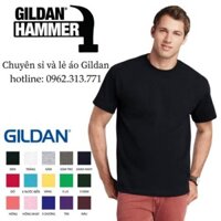 Áo Thun Mỹ Gildan Hammer 100% cotton (Trắng, Đen, Navy, Xanh Dương, Xám)  ཾ