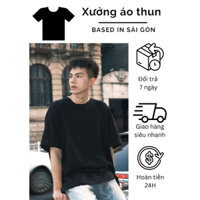 Áo thun Mỹ KIRKLAND màu ĐEN - XƯỞNG ÁO THUN SG